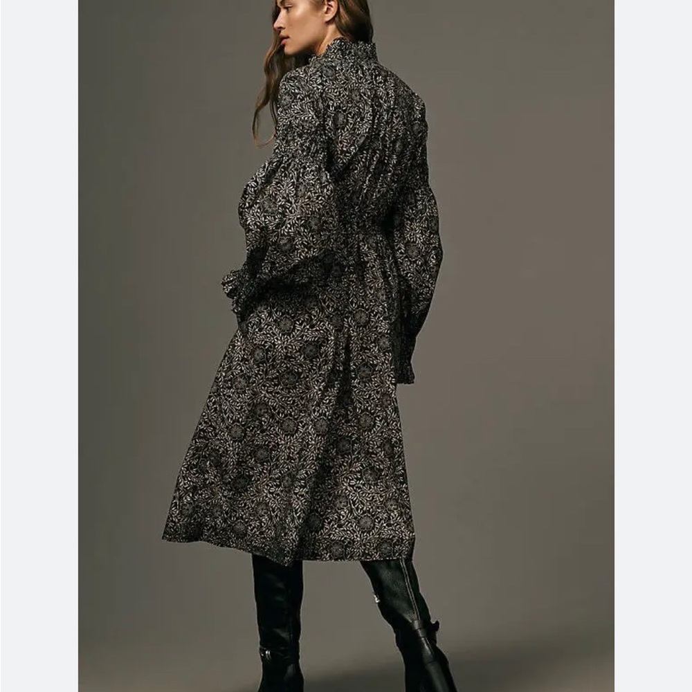 Anthropologie & Editorialist Hope for Flowers by Tracy Reese Midi Floral Dress M - Picture 5 of 13